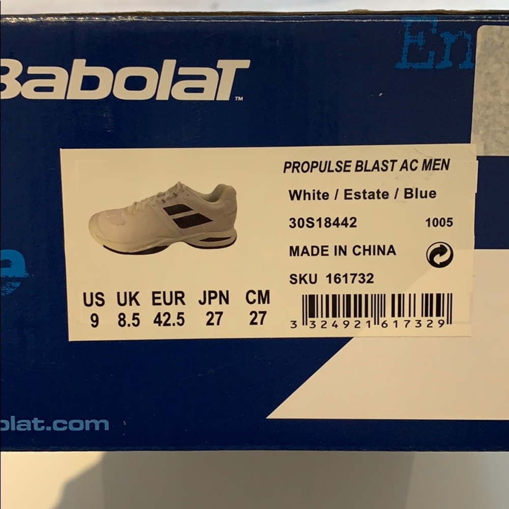 Babolat tennis shoes